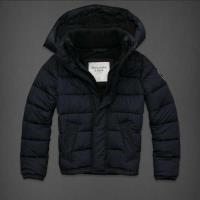 heren abercrombie fitch hooded donsjassen koningsblauw Lage Kosten 52bkd471